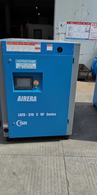 O óleo injetou o sistema de controlo Touchable inteligente do PLC do compressor do parafuso de VSD