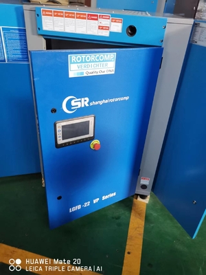 o óleo do compressor do parafuso de 45kw/60hp VSD injetou o compressor giratório