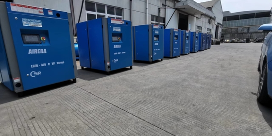 5.5kw - sistema de controlo inteligente do compressor do parafuso da extremidade do ar 160kw