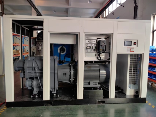 Cavalos-força giratórios dobro 400kw do compressor 7,5 do parafuso da fase VSD