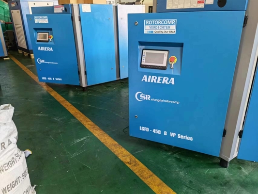 Compressor de ar de parafuso arrefecido a ar Direct On Line / Star Delta
