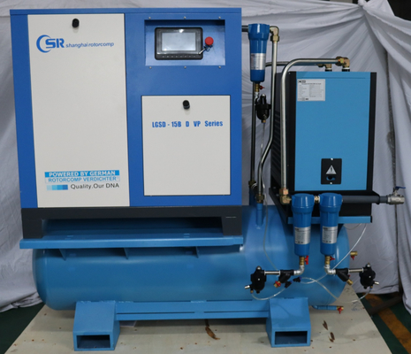 Compressor rotativo de óleo sintético VSD Humidade ≤ 90%RH