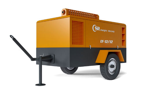 Compressor diesel do parafuso com sintético/o de óleo mineral para uso industrial/comercial