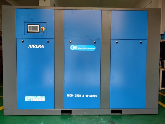 Compressor de parafuso VSD de 200 kW Economia de energia Alta eficiência e baixo ruído