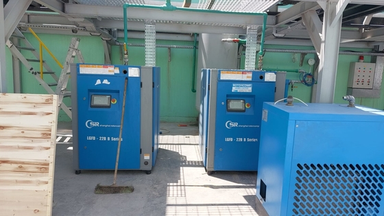 Economia de energia de 30% 37kw/100hp Compressor de parafuso VSD 7-15bar