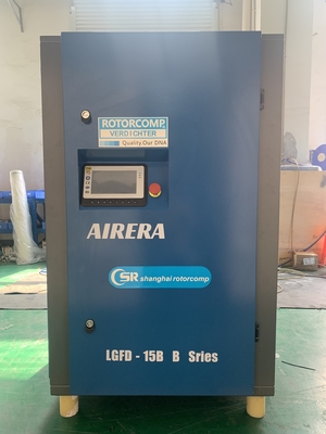 Injeção de óleo LGFD-15KW Compressor de ar de parafuso com correia de arrefecimento de ar