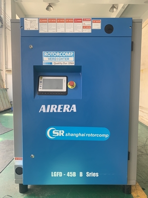 Refrigerador de ar LGFD-45KW Compressor de parafuso rotativo Tensão 0,8-1,5MPa Pressão máxima