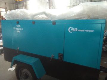 do compressor diesel do parafuso de 215Cfm 100Psi compressor diesel portátil industrial
