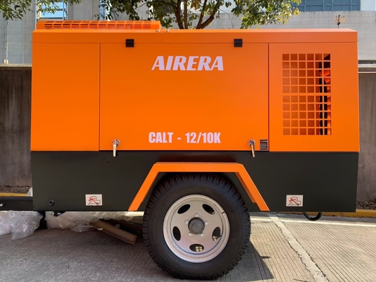 Rotorcomp CALT-12/10K Compressor de parafuso a diesel para mercados verticais e desempenho
