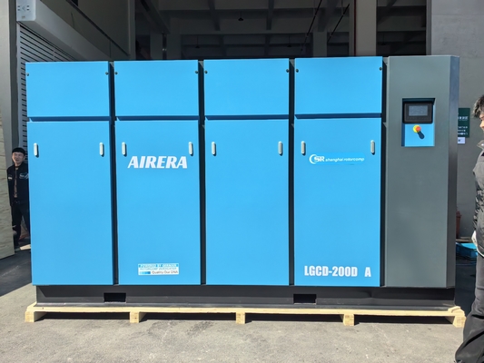 Rotorcomp LGCD-200D Compressor de ar de parafuso Entrega de ar livre para aplicações industriais
