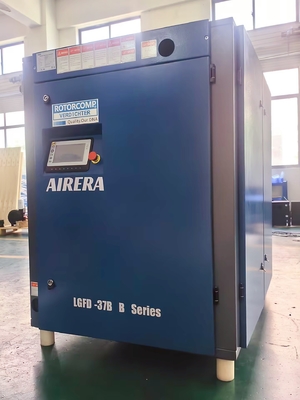 Shanghai Rotorcomp LGFD-37B B Compressor de ar de parafuso com controlador inteligente para eficiência e confiabilidade industriais