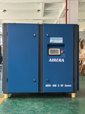 Shanghai Rotorcomp AGFD-45D C VP Industrial Compressor de ar de parafuso a accionamento directo