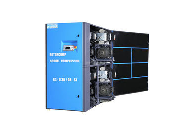 A estrutura simples movida a correia 37Kw/50Hp de compressor livre de óleo avaliou o poder