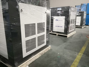 Compressor eletrônico do parafuso de VSD com controle movido a correia do PLC de Schneider