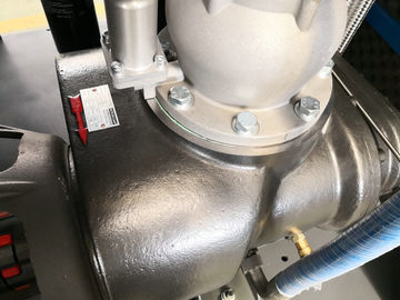 O óleo ajustável da velocidade inundou o compressor giratório do parafuso/compressor de ar pequeno