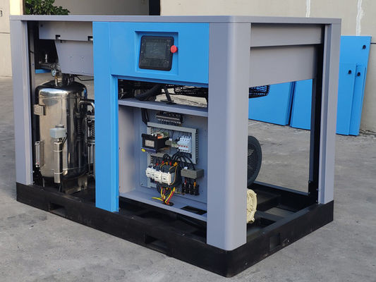 Tipo compressor do pistão 110KW de ar livre do parafuso do óleo para a lubrificação da água