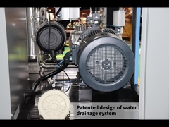 Compressor de ar giratório livre do parafuso do óleo para a metalurgia que mina 10hp - 100hp