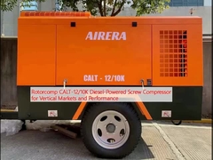 Rotorcomp CALT-12/10K Compressor de ar de parafuso: alta eficiência, desempenho confiável para aplicação industrial